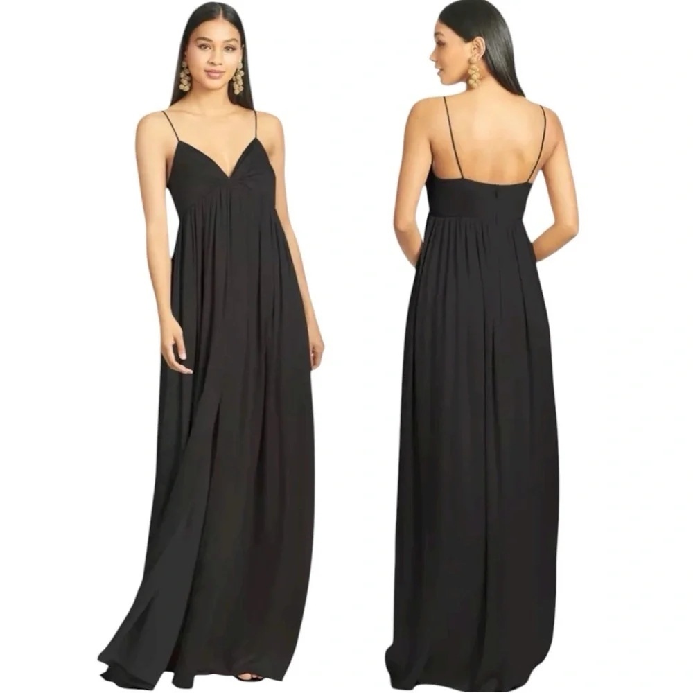 Sachin + Babi Jessica Gown in Black Size 4 - Picture 10 of 10